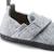 Chaussons enfant Gris clair+Rouge vif 4 - vertbaudet enfant 