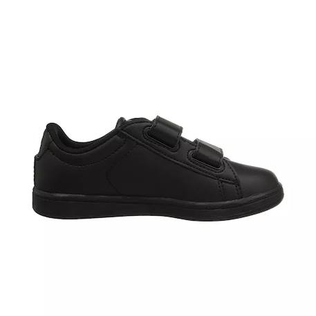 Baskets bébé en cuir Noir, vert 3 - vertbaudet enfant 