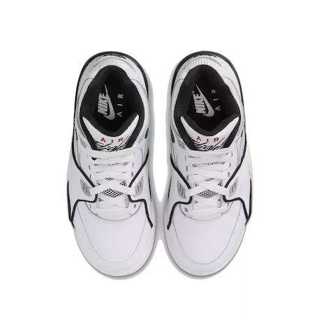 Baskets enfant en cuir Blanc et rouge+Blanc/noir 10 - vertbaudet enfant 