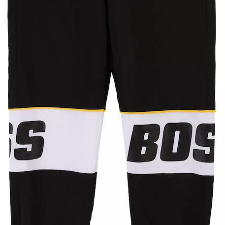 Pantalon de survêtement enfant Noir/blanc 4 - vertbaudet enfant 