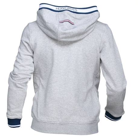 Sweat enfant en coton Bleu, blanc, gris.+Gris, blanc, bleu. 5 - vertbaudet enfant 