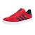 Baskets enfant en cuir Rouge, noir 3 - vertbaudet enfant 