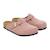Sandales enfant en cuir Rose clair 4 - vertbaudet enfant 