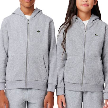 Sweatshirt enfant en coton Bleu ciel+Bleu marine+Gris chiné+Rose clair 13 - vertbaudet enfant 