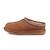 Chaussons mules enfant en daim Marron foncé 1 - vertbaudet enfant 