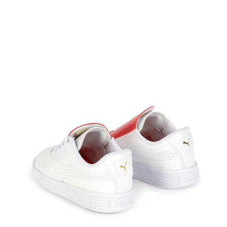 Baskets enfant en cuir Blanc 2 - vertbaudet enfant 