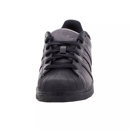Baskets enfant en cuir Noir 2 - vertbaudet enfant 