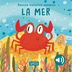 Jouet-Premier âge-Jouets en tissu-Livre sonore pour enfant la mer