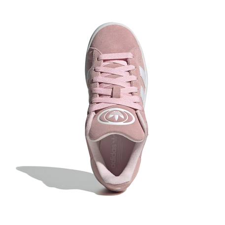 Baskets fille en cuir Rose, blanc 4 - vertbaudet enfant 