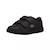 Baskets bébé en cuir Noir, vert 2 - vertbaudet enfant 