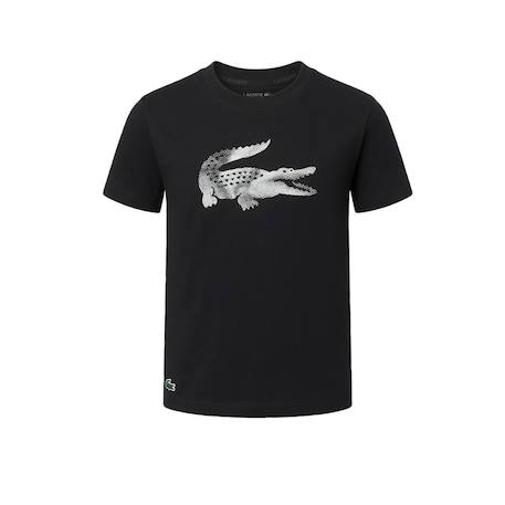 Tee-shirt enfant en coton Noir foncé 1 - vertbaudet enfant 
