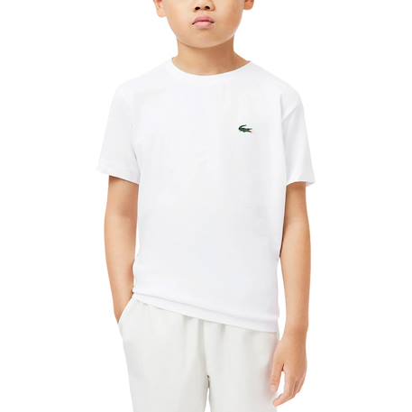 Tee-shirt enfant en coton Blanc, vert+Bleu ciel, vert+Marine, vert+Noir, vert 2 - vertbaudet enfant 