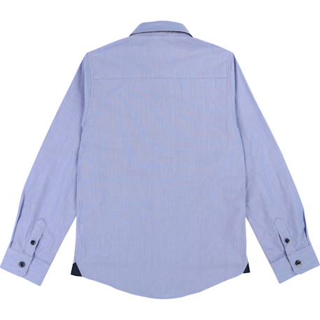 Chemise enfant en coton Bleu, noir 2 - vertbaudet enfant 