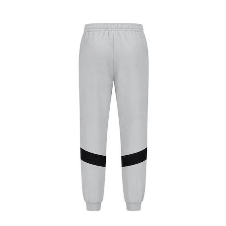 Pantalon de survêtement enfant en coton Gris clair+Noir foncé 2 - vertbaudet enfant 