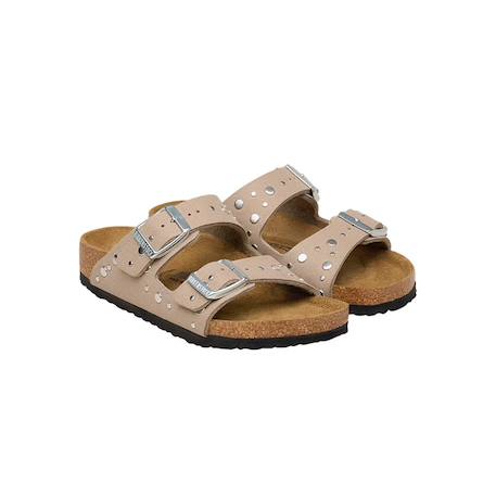 Sandale enfant Soft birki gray taupe 4 - vertbaudet enfant 