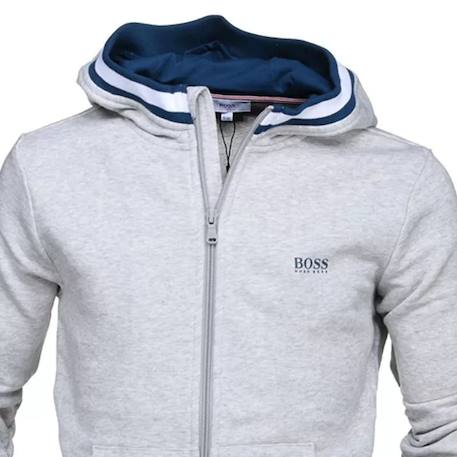 Sweat enfant en coton Bleu, blanc, gris.+Gris, blanc, bleu. 6 - vertbaudet enfant 