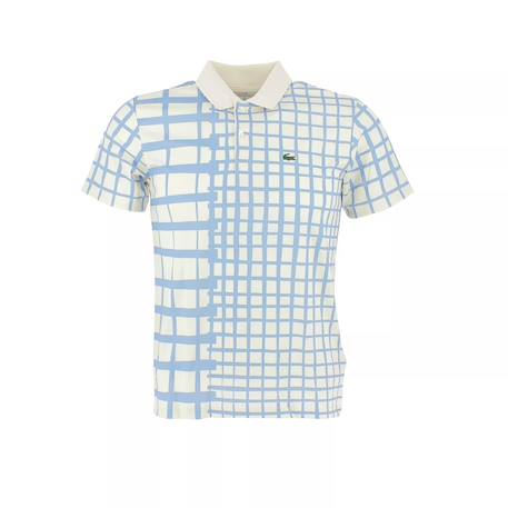 Polo enfant en coton Ecru, bleu 1 - vertbaudet enfant 
