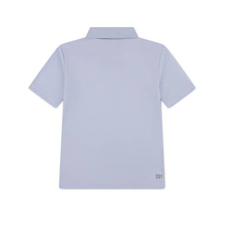 Polo enfant en coton Blanc. Noir+Bleu ciel+Bleu ice+Bleu marine+Noir. Blanc+Rose clair+Vert pastel 8 - vertbaudet enfant 