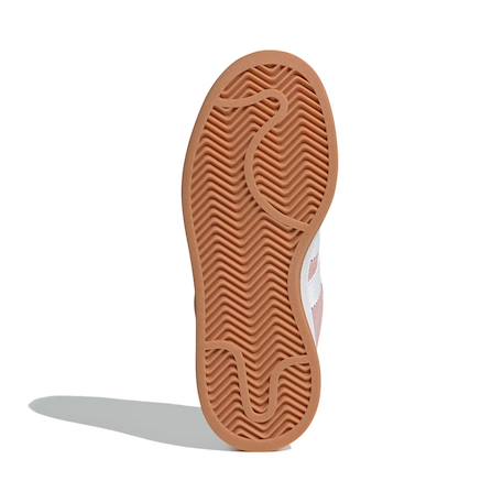 Baskets fille en cuir Rose, blanc 5 - vertbaudet enfant 