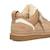 Baskets enfant en daim Beige clair+Chesnut+Rose beige 5 - vertbaudet enfant 