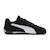 Baskets enfant en cuir Noir, blanc+Rouge, blanc 3 - vertbaudet enfant 
