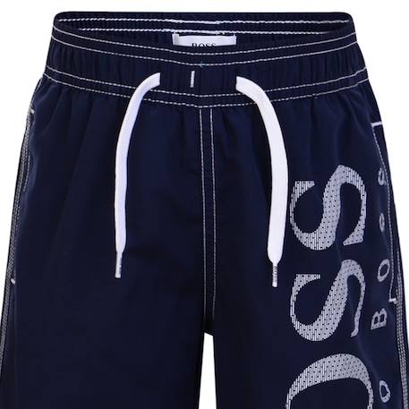 Short de bain enfant Bleu, blanc+Rouge, blanc 2 - vertbaudet enfant 