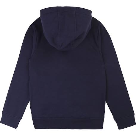 Sweat enfant en coton Bleu marine+Gris foncé+Noir foncé 2 - vertbaudet enfant 