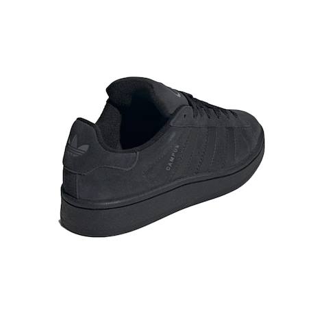 Baskets enfant en cuir Noir/gris 4 - vertbaudet enfant 
