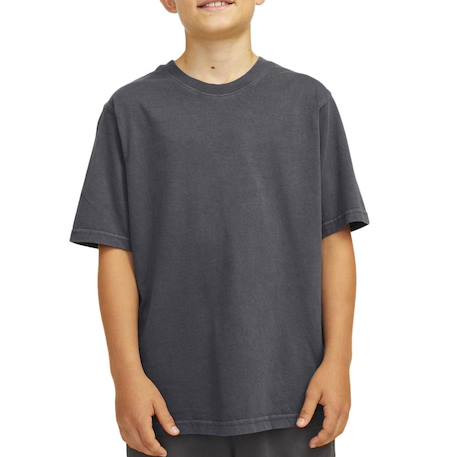 T-shirt sage Gris 2 - vertbaudet enfant 