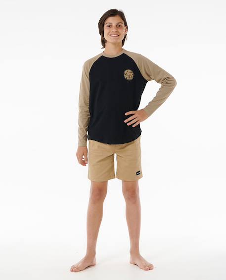 T-shirt à manches longues wetty icon enfant Black+Blanc 4 - vertbaudet enfant 