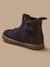 Boots chelsea bout fleuri cuir bébé Camel+Marine 8 - vertbaudet enfant 