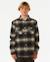 Chemise manches longues en flanelle count enfant Kaki rock+Taupe 5 - vertbaudet enfant 