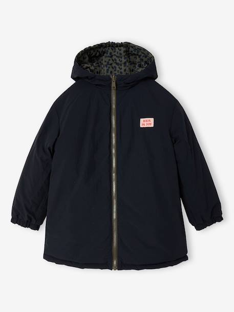 Parka réversible enfant kaki 9 - vertbaudet enfant 