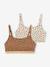Lot de 2 brassières fille beige 1 - vertbaudet enfant 