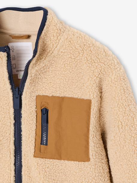 Parka 3 en 1 garçon amovible bleu ardoise+noix de pécan 12 - vertbaudet enfant 
