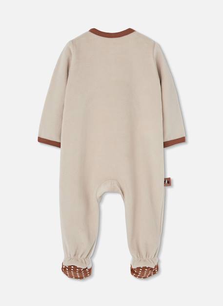 Pyjama bébé imprimé pingouin Beige 2 - vertbaudet enfant 
