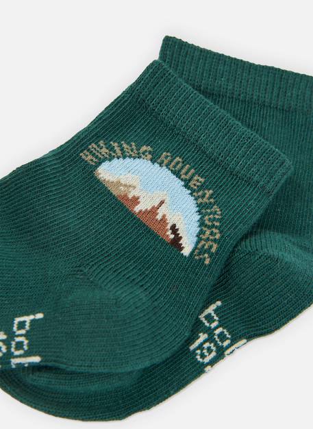 Lot de 3 paires de chaussettes imprimées adventure Marron 4 - vertbaudet enfant 