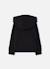 Veste fille en maille avec capuche Noir 2 - vertbaudet enfant 