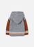 Veste garçon en maille à capuche Gris 3 - vertbaudet enfant 