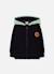 Veste garçon molleton à capuche Noir 1 - vertbaudet enfant 