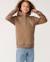 Sweat à capuche search icon enfant Blue green+Noir+Walnut 13 - vertbaudet enfant 
