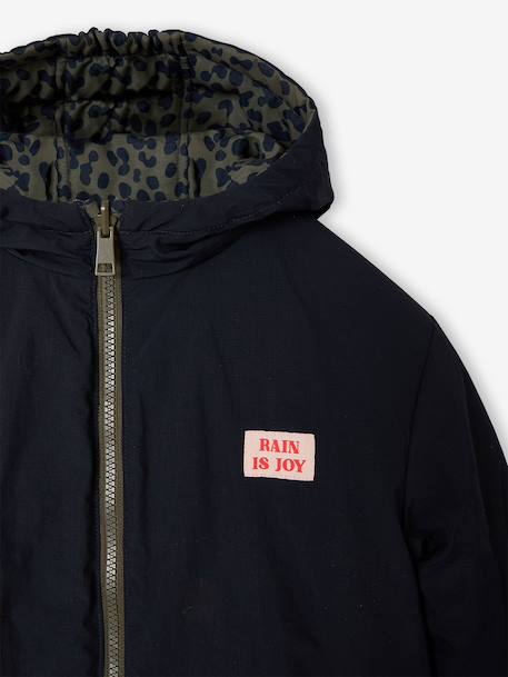 Parka réversible enfant kaki 14 - vertbaudet enfant 