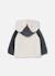 Veste bébé en maille à capuche combinée Blanc 4 - vertbaudet enfant 