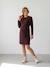 Robe de grossesse et allaitement marron 3 - vertbaudet enfant 
