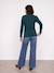 T-shirt grossesse et allaitement manches longues vert sapin 4 - vertbaudet enfant 