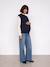 Pull de grossesse col volant marine 3 - vertbaudet enfant 