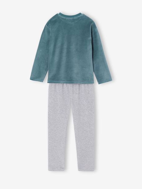 Pyjama Snoopy garçon vert d'eau 6 - vertbaudet enfant 