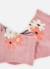 Lot de 3 paires de chaussettes imprimé fleurs Pink 3 - vertbaudet enfant 