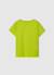 T-shirt fille coton à manches courtes Vert 2 - vertbaudet enfant 