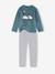 Pyjama en velours Snoopy garçon vert d'eau 1 - vertbaudet enfant 